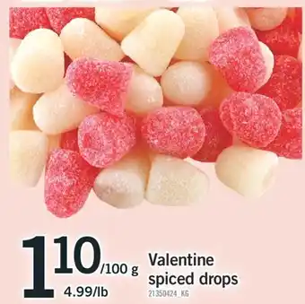 Fortinos VALENTINE SPICED DROPS offer