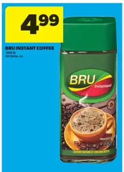 Real Canadian Superstore BRU INSTANT COFFEE, 200 G offer