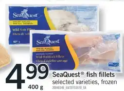 Fortinos SEAQUEST FISH FILLETS, 400 g offer