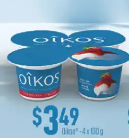 Fortinos OIKOS -4 X 100 G offer