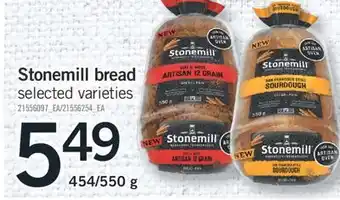 Fortinos STONEMILL BREAD, 454/550 g offer