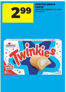 Real Canadian Superstore HOSTESS SNACK CAKES, 121-252 G offer