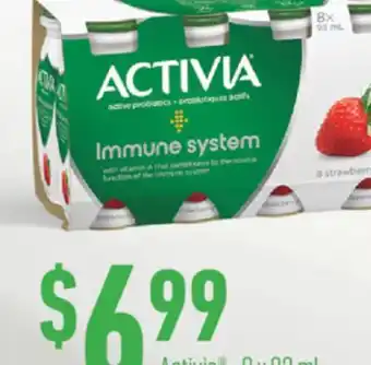 Fortinos ACTIVIA , 8 X 93 ML offer