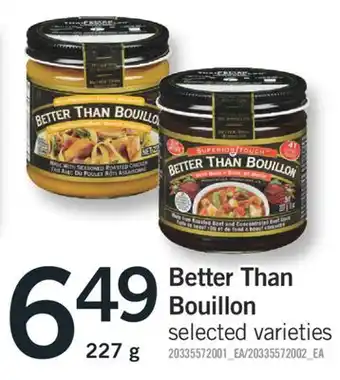 Fortinos BETTER THAN BOUILLON,227G offer