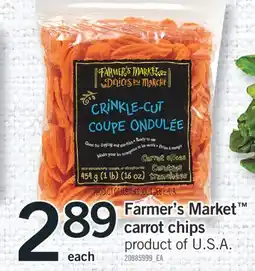 Fortinos FARMER'S MARKET CARROT CHIPS offer