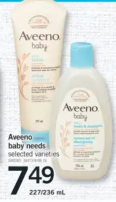 Fortinos AVEENO BABY NEEDS, 227/236 mL offer