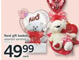 Fortinos FLORAL GIFT BASKETS offer