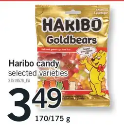 Fortinos HARIBO CANDY, 170/175 G offer