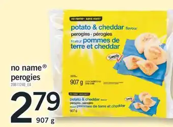 Fortinos NO NAME PEROGIES, 907 G offer