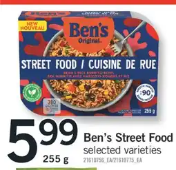 Fortinos BEN'S STREET FOOD, 255 G offer