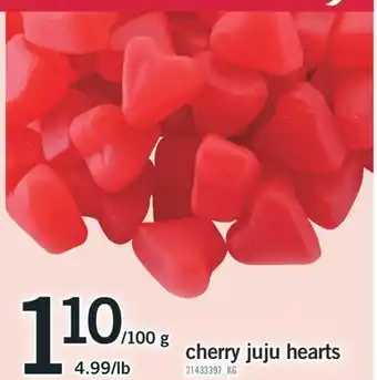 Fortinos CHERRY JUJU HEARTS offer