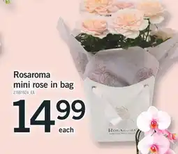 Fortinos ROSAROMA MINI ROSE IN BAG offer