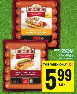 Food Basics JOHNSONVILLE SMOKED SAUSAGES offer