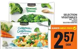 Food Basics SELECTION VEGETABLES offer