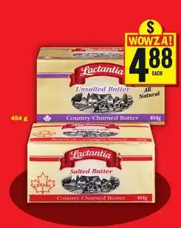 Food Basics Lactantia Butter offer