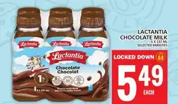 Food Basics LACTANTIA CHOCOLATE MILK offer