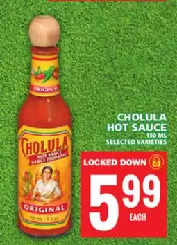 Food Basics CHOLULA HOT SAUCE offer