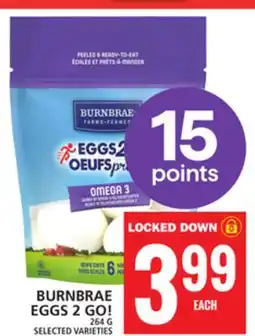 Food Basics BURNBRAE EGGS 2 GO! offer