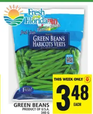 Food Basics GREEN BEANS offer