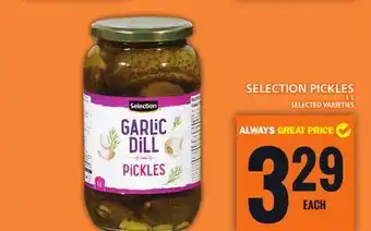 Food Basics SELECTION PICKLES offer