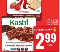 Food Basics SPECIAL K OR KASHI BARS offer