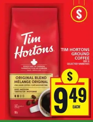 Food Basics TIM HORTONS GROUND COFFEE offer