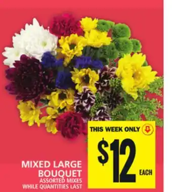 Food Basics MIXED LARGE BOUQUET offer