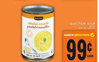 Food Basics SELECTION SOUP offer