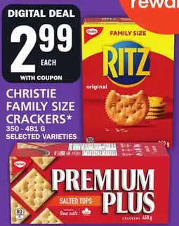 Food Basics CHRISTIE SIZE FAMILY CRACKERS offer