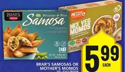 Food Basics BRAR'S SAMOSAS OR MOTHER'S MOMOS offer