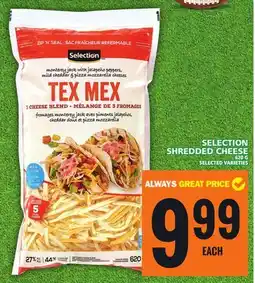 Food Basics SELECTION SHREDDED CHEESE offer