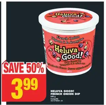 No Frills HELUVA GOOD! FRENCH ONION DIP, 680 g offer