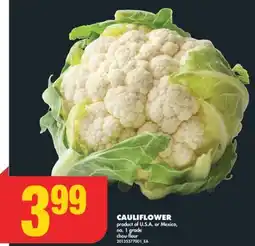 No Frills CAULIFLOWER offer