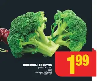 No Frills BROCCOLI CROWNS offer