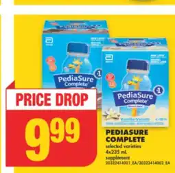 No Frills PEDIASURE COMPLETE, 4x235 mL offer