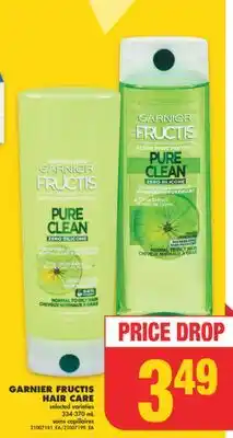 No Frills GARNIER FRUCTIS HAIR CARE, 334-370 mL offer