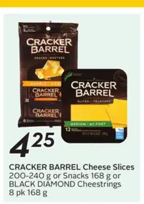 Sobeys CRACKER BARREL Cheese Slices offer