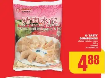 No Frills O'TASTY DUMPLINGS, 567 g offer