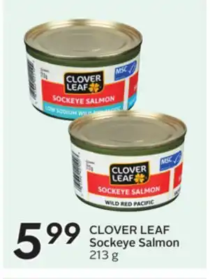 Sobeys CLOVER LEAF Sockeye Salmon offer