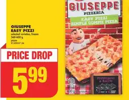 No Frills GIUSEPPE EASY PIZZI, 560-600 g offer