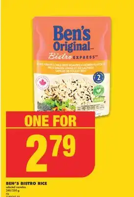 No Frills BEN'S BISTRO RICE, 240/250 g offer