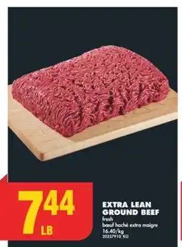 No Frills EXTRA LEAN GROUND BEEF offer