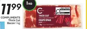 Sobeys COMPLIMENTS Thick Cut Bacon offer