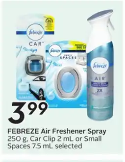 Sobeys FEBREZE Air Freshener Spray offer