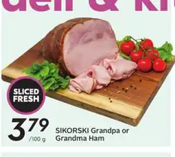 Sobeys SIKORSKI Grandpa or Grandma Ham offer