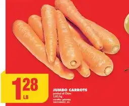 No Frills JUMBO CARROTS offer