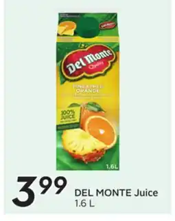 Sobeys DEL MONTE Juice offer