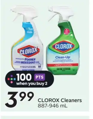 Sobeys CLOROX Cleaners offer