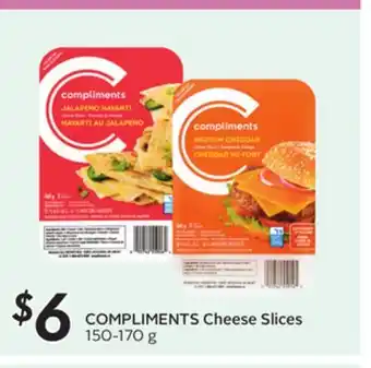 Sobeys COMPLIMENTS Cheese Slices offer