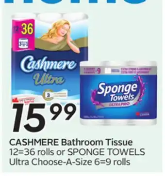 Sobeys CASHMERE Bathroom Tissue offer